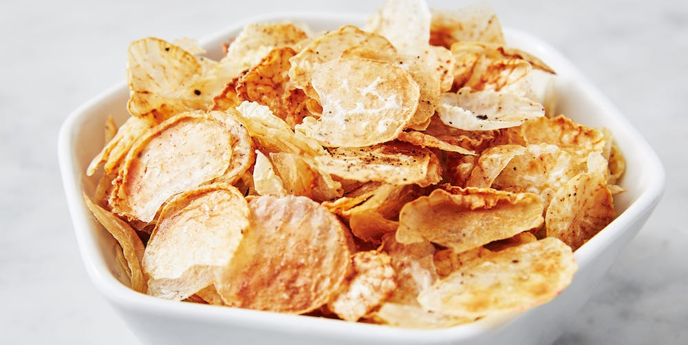 Best Fauxtato Chips Recipe - How to Make Fauxtato Chips