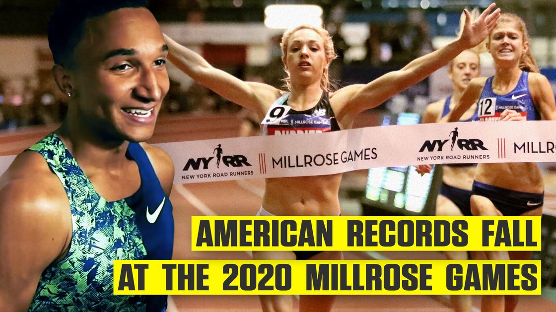 preview for American Records Fall at the 2020 Millrose Games