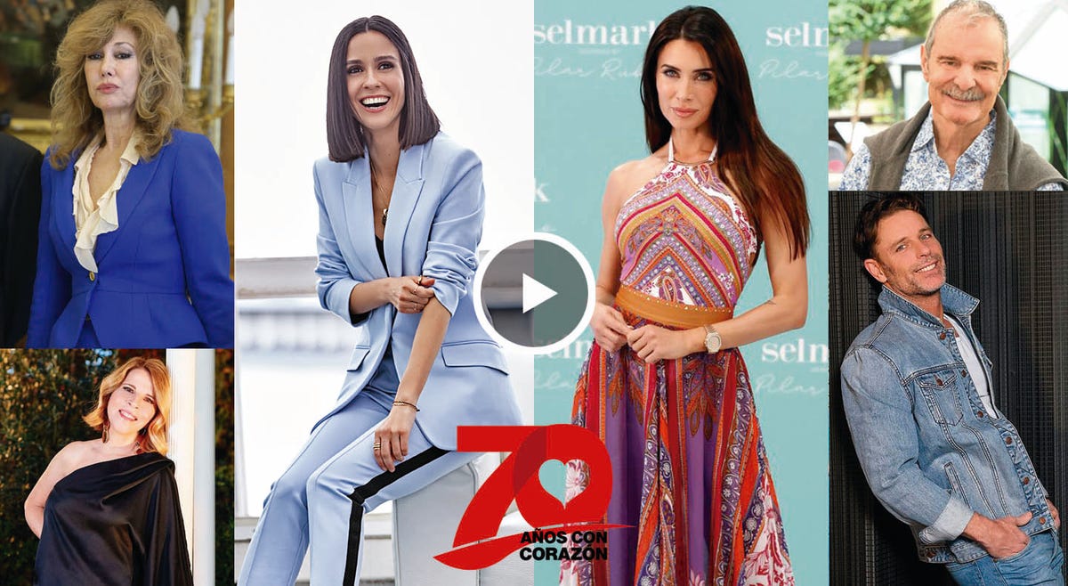 nos felicitan pilar rubio, jesús mariñas, victoria vera y alba lago