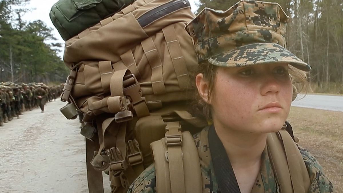 preview for A Female Marine Officer Just Made History