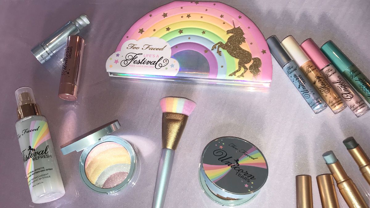preview for Unicorn Makeup Line