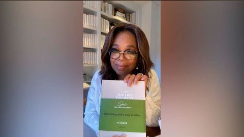 preview of Take a Look at Oprah's Life You Want Planner