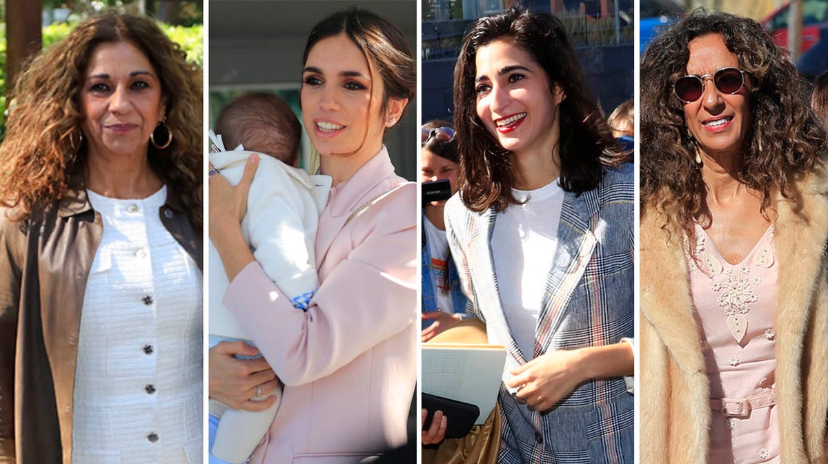 Las Flores hablan del bautizo de Noah Elena Furiase, Lolita Flores, Rosario Flores, Alba Flores, Noah, bautizo famoso, bautizo nieto lolita, bautizo Noah, Guillermo Furiase, exmarido de Lolita Flores, padre de elena furiase