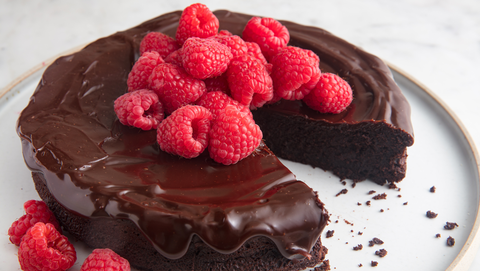 preview for This Flourless Chocolate Cake Is Exactly What Our Hearts Desire