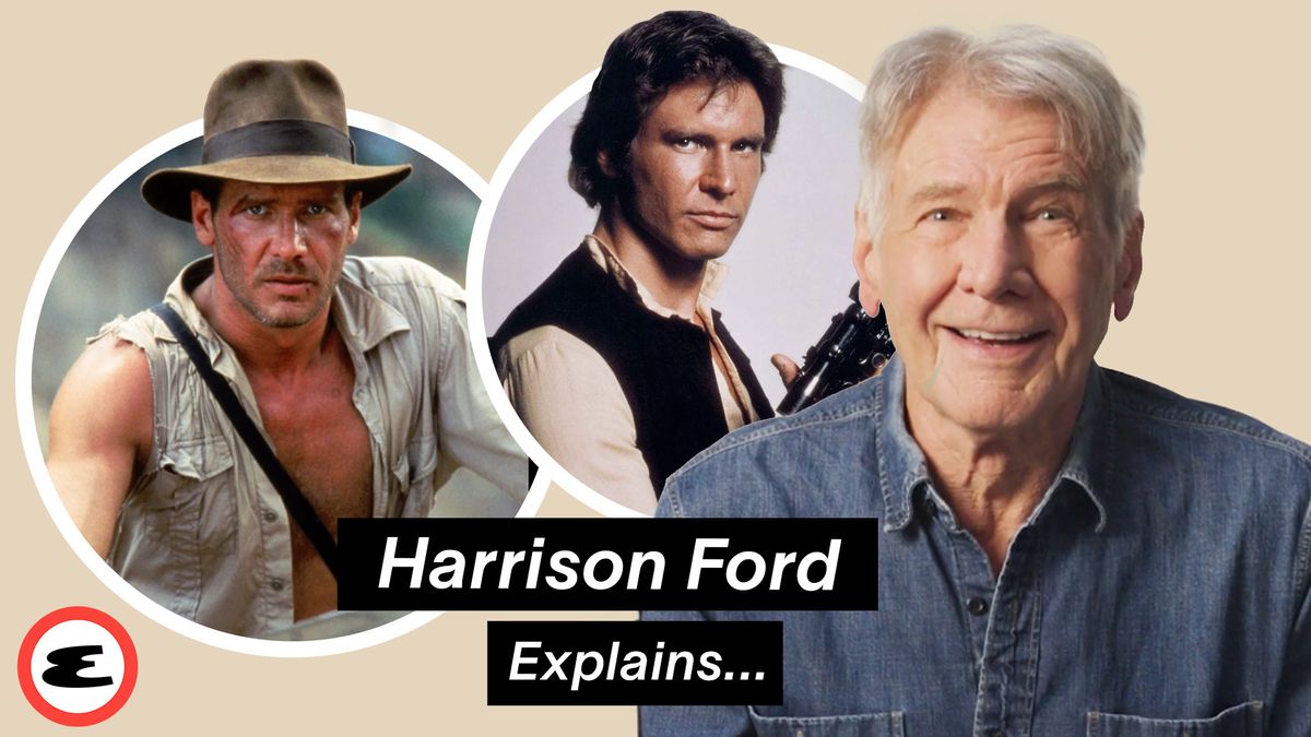 preview for Harrison Ford On De-Aged Indiana Jones & the Real Reason He Joined Marvel | Explain This | Esquire