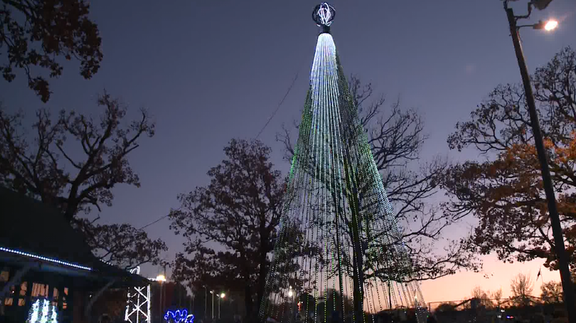 Creekmore Park in Fort Smith starts annual Christmas light celebration