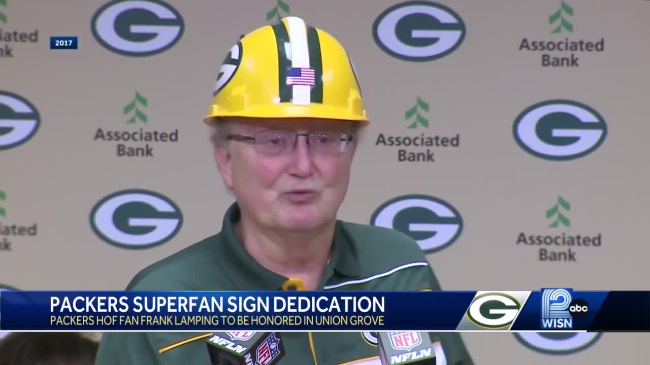 Racine County community honors Packers Fan Hall of Famer