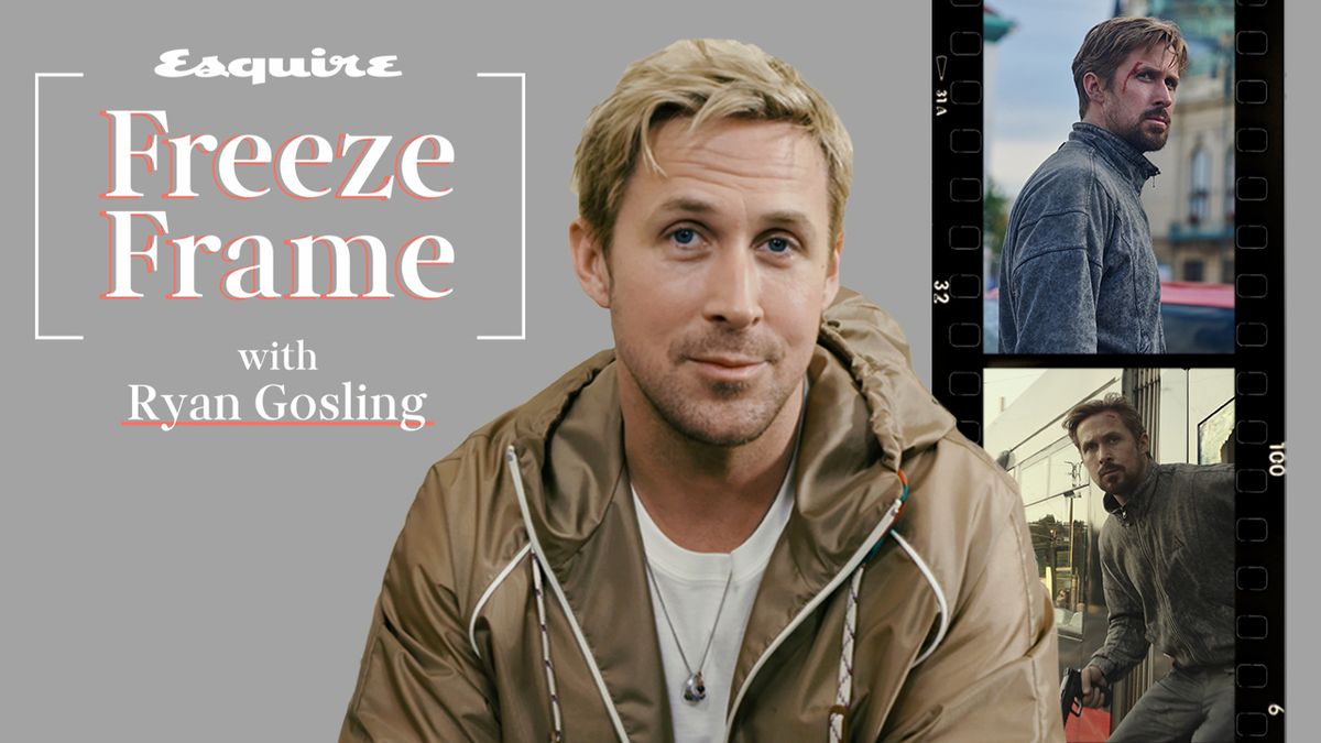 preview for Ryan Gosling Breaks Down 'The Gray Man' Scenes and Talks Ana de Armas' Bond Chances | Freeze Frame