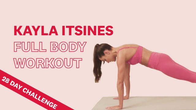 preview for Kayla Itsines Full Body Bodyweight Workout | 28 Day Challenge