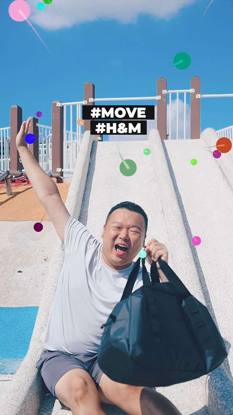 preview for H&M Move X G蛋布丁 實踐時尚與永續並存的生活理念！