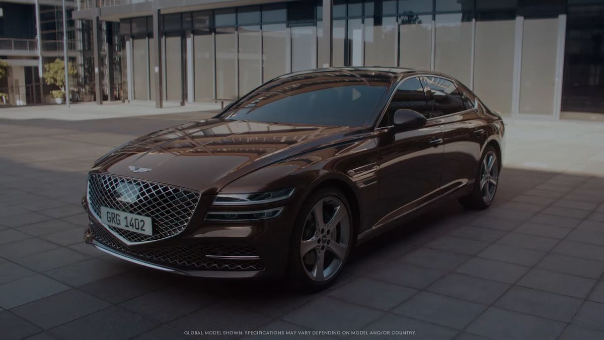 preview for 2021 Genesis G80 Fully Revealed