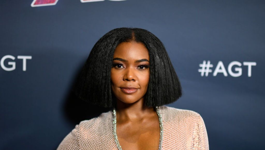 Gabrielle Union's Gown Includes a Cheeky Bodysuit and Completely Sheer Skirt
