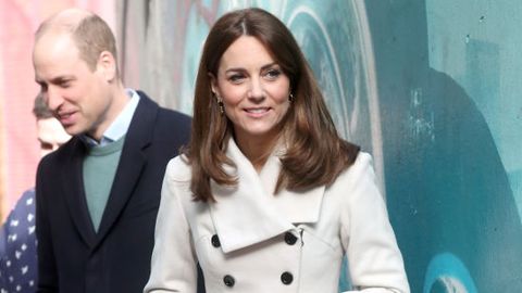 preview for Kate Middleton Kicks Off Day Two of the Royal Tour of Ireland in a Chic Cream Coat