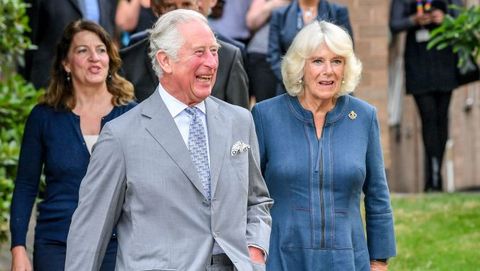 preview for Charles and Camilla Meet with Staff from Gloucestershire Royal Hospital