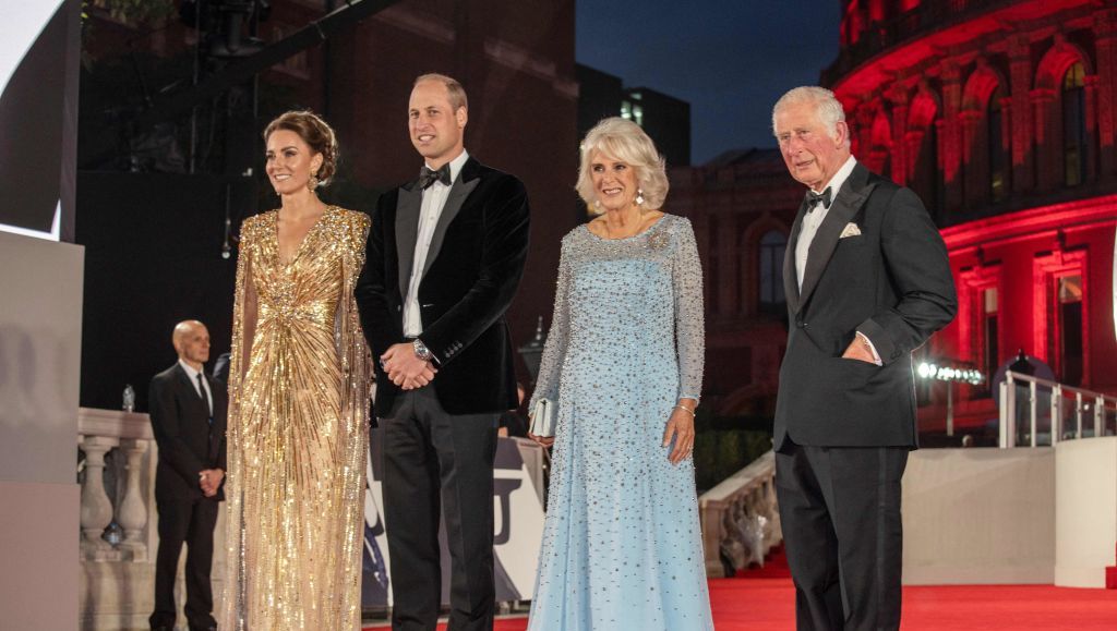 preview for The Royal Family at the James Bond No Time to Die Premiere
