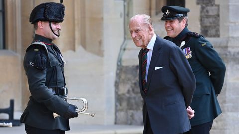 preview for Watch Prince Philip and Duchess Camilla Take Part in the Ceremony