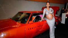 Pregnant Rihanna Breastfeeds Son RZA in Fenty x Savage Maternity Photos –  Billboard
