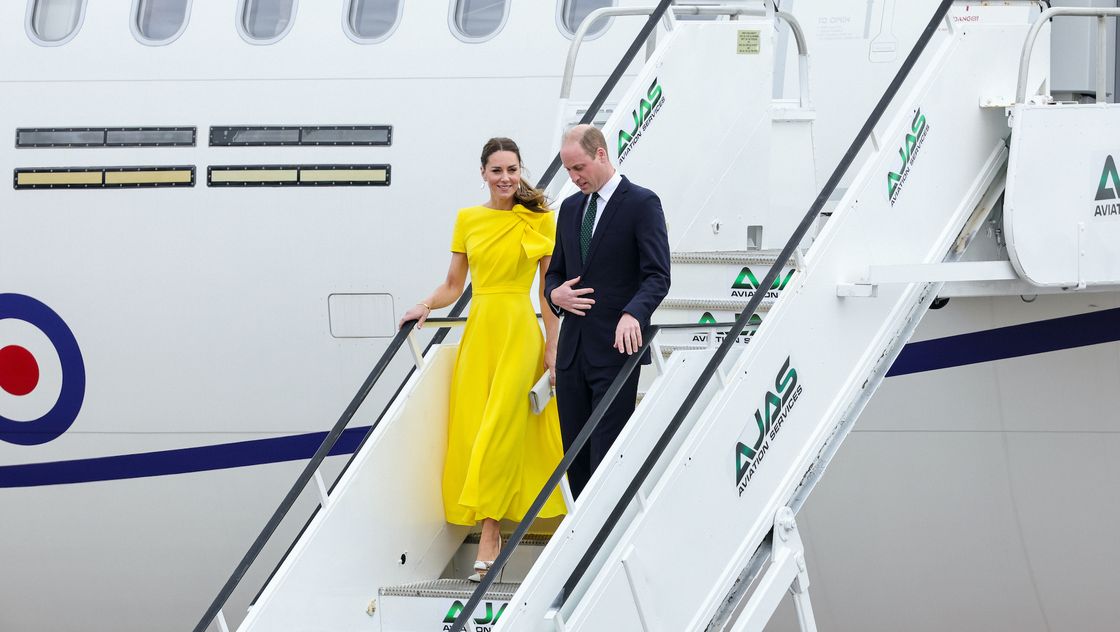 preview for Prince William and Kate Middleton Arrive in Jamaica