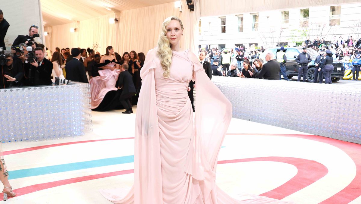preview for Gwendoline Christie arriving at the Met Gala 2023