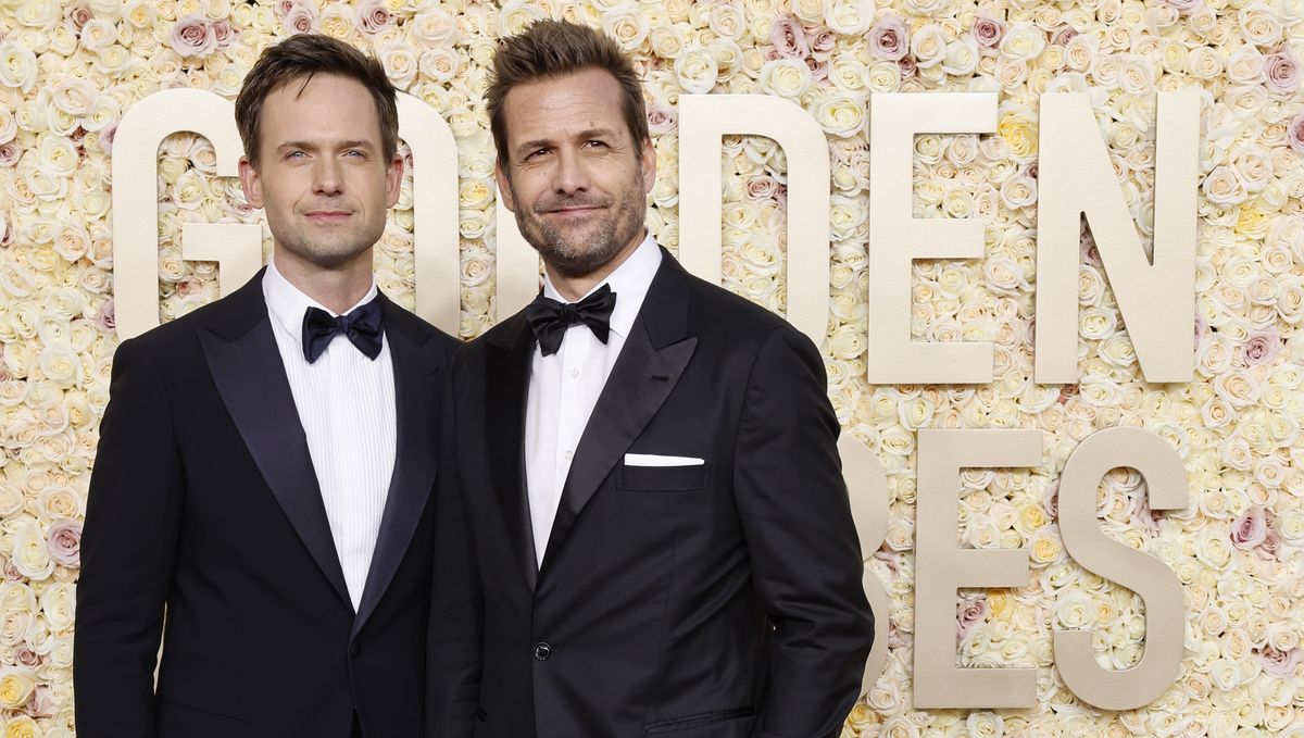 preview for 'Suits' stars reunite at the 2024 Golden Globes