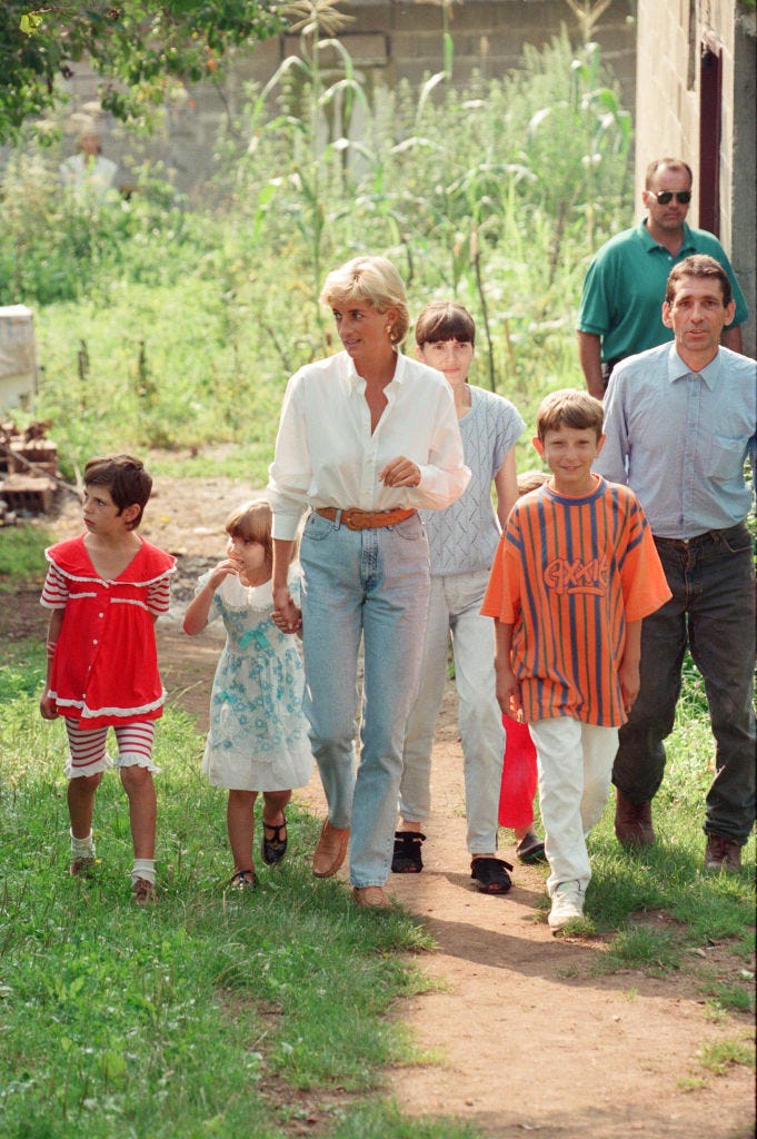 preview for Princess Diana Visits Bosnia in August 1997