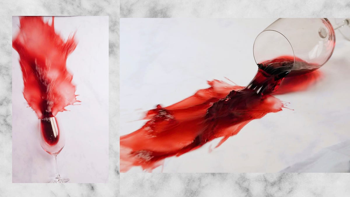 preview for How to clean a red wine stain