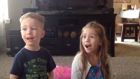 preview for These Kids’ Reactions To Pregnancy Announcements Will Give You All The Feels