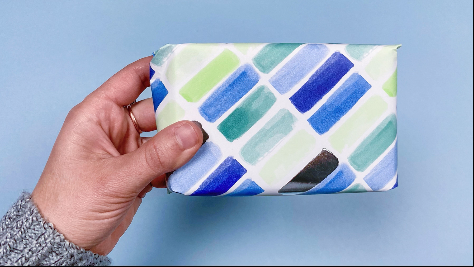 how to wrap a diamond shaped gift without tape｜TikTok Search