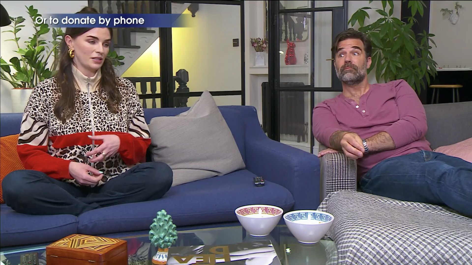 Aisling Bea does Prue Leith impression on Celebrity Gogglebox