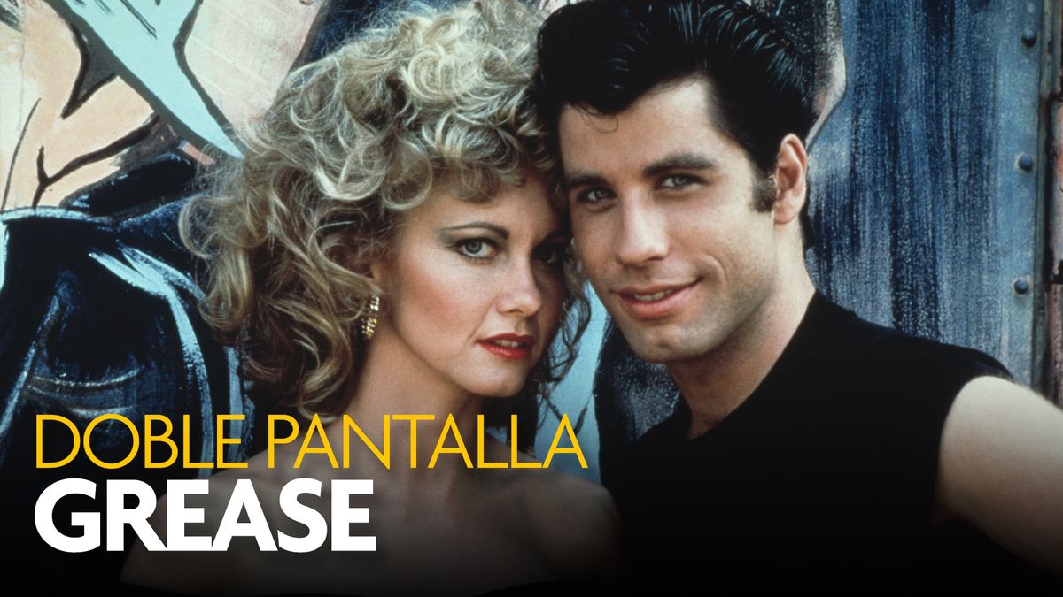 preview for Doble pantalla: John Travolta y Olivia Newton cantando 'You Are The One That I Want'