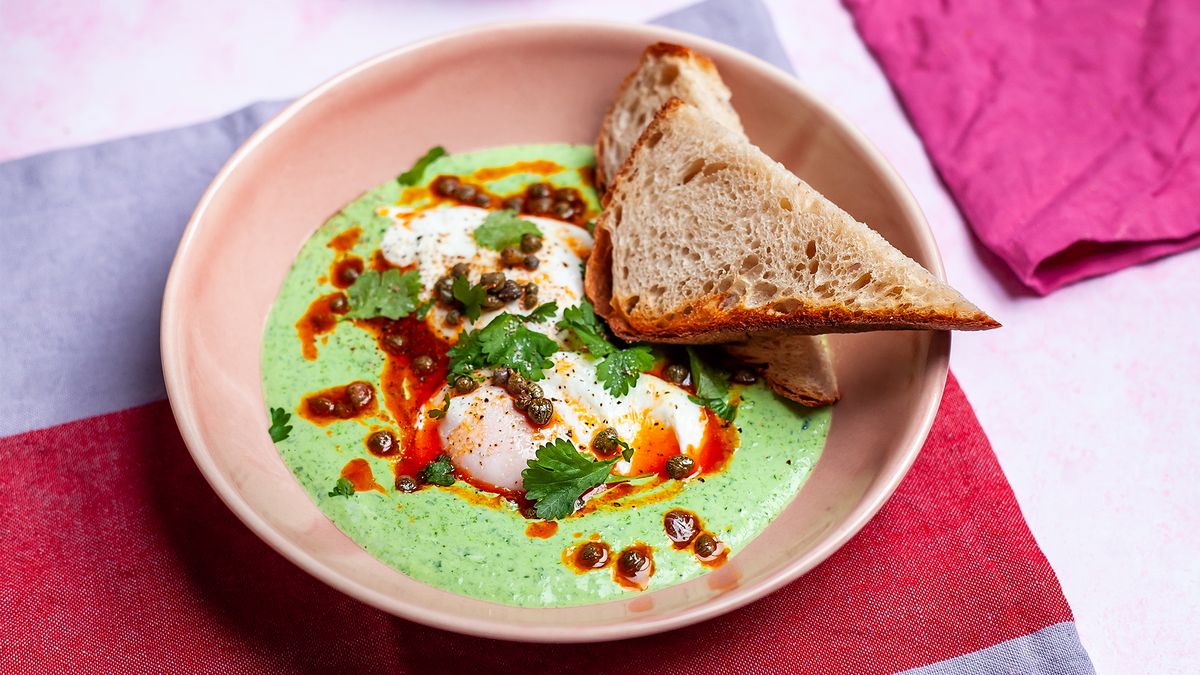 preview for Green Goddess Style Turkish Eggs