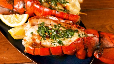 preview for Grilled Lobster Tails Will Make Your Backyard BBQs So Fancy