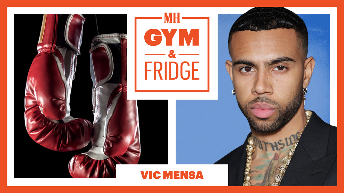 preview for Chicago Rapper Vic Mensa Shows Off His Gym & Fridge | Gym & Fridge | Men's Health
