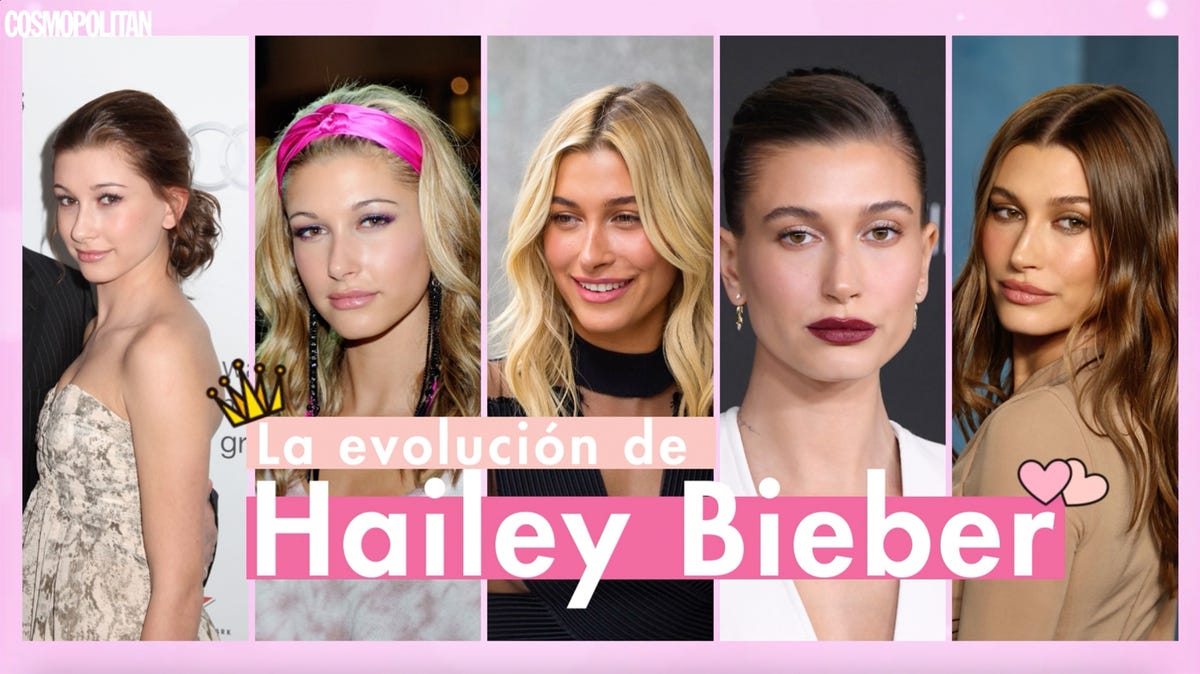 hailey bieber antes y después