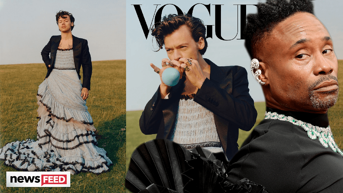 preview for Harry Styles’ Vogue Cover SLAMMED By Billy Porter!
