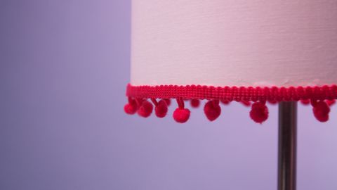 preview for How To Make A Pom-Pom Lamp In 4 Easy Steps