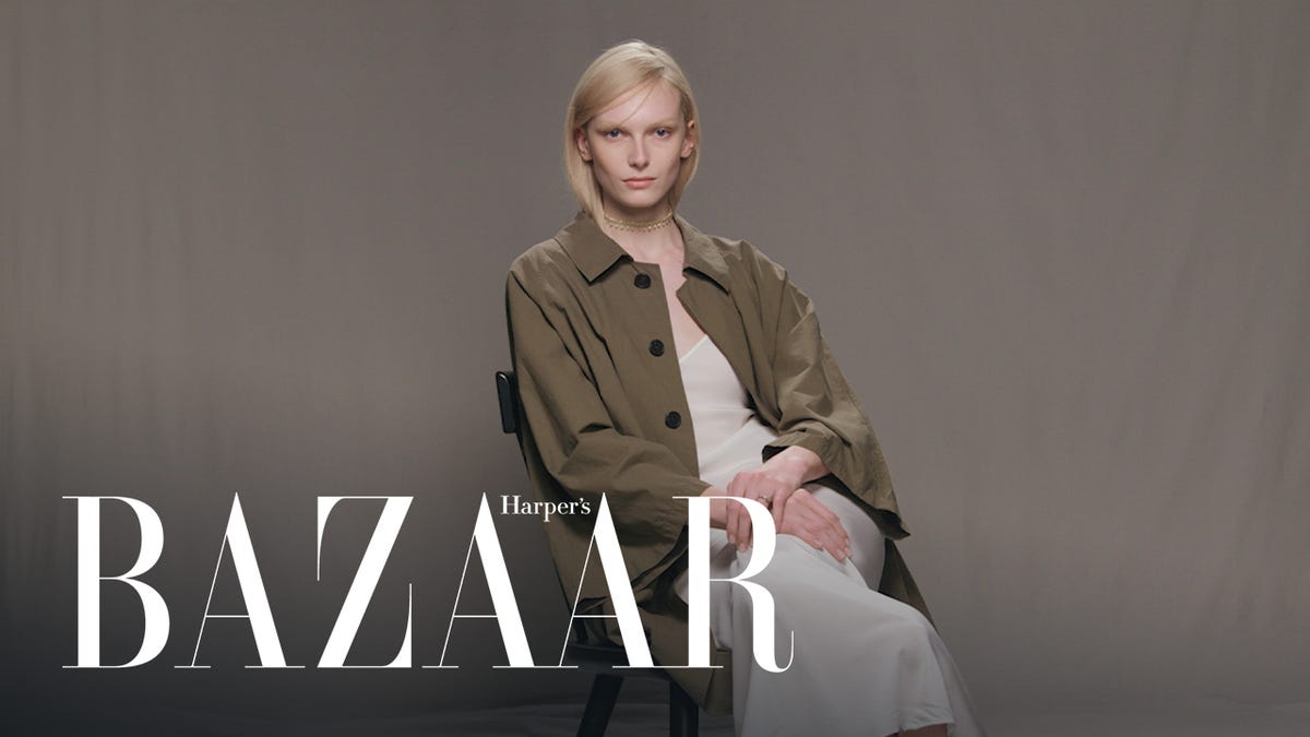preview for Alex Consani Talks TikTok, Charli xcx, and Modeling Advice | Burning Questions | Harper's BAZAAR