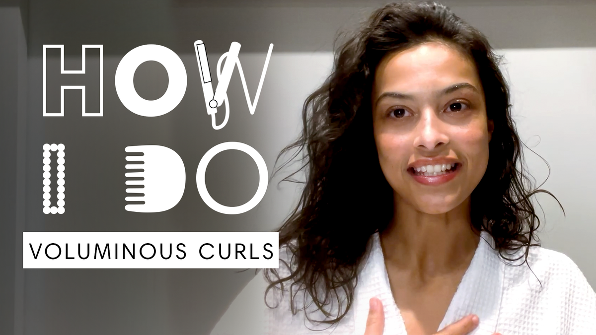 preview for Model Devyn Garcia's Simple Hair Hack for Beach Curls in 5 Minutes | How I Do | Harper's Bazaar