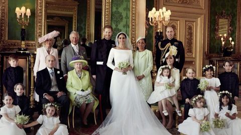 preview for Why It’s Significant Where Everyone Is Standing In The Official Royal Wedding Family Portrait