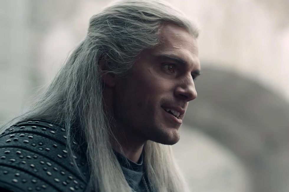 henry cavill, the witcher trailer