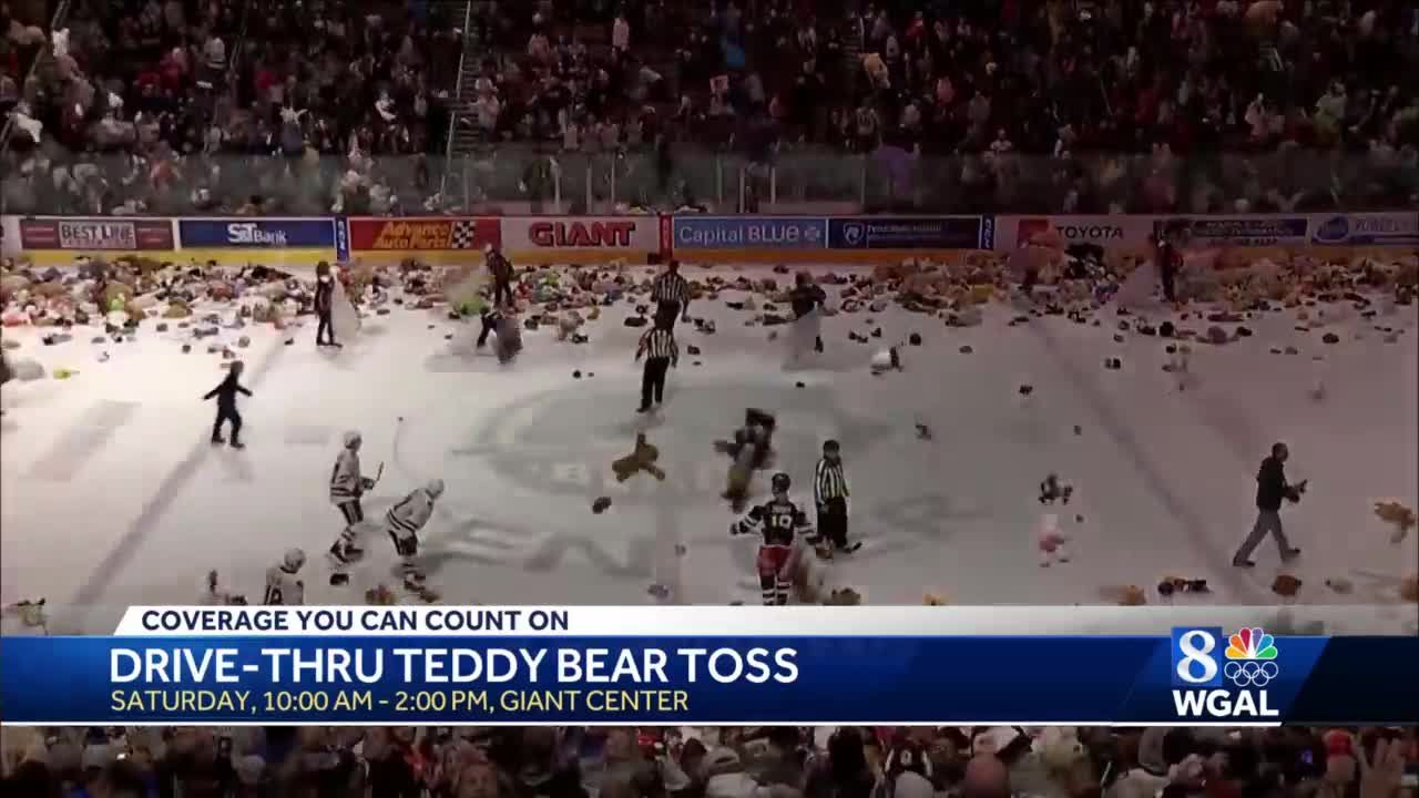 Hershey Bears will host drive-thru Teddy Bear Toss