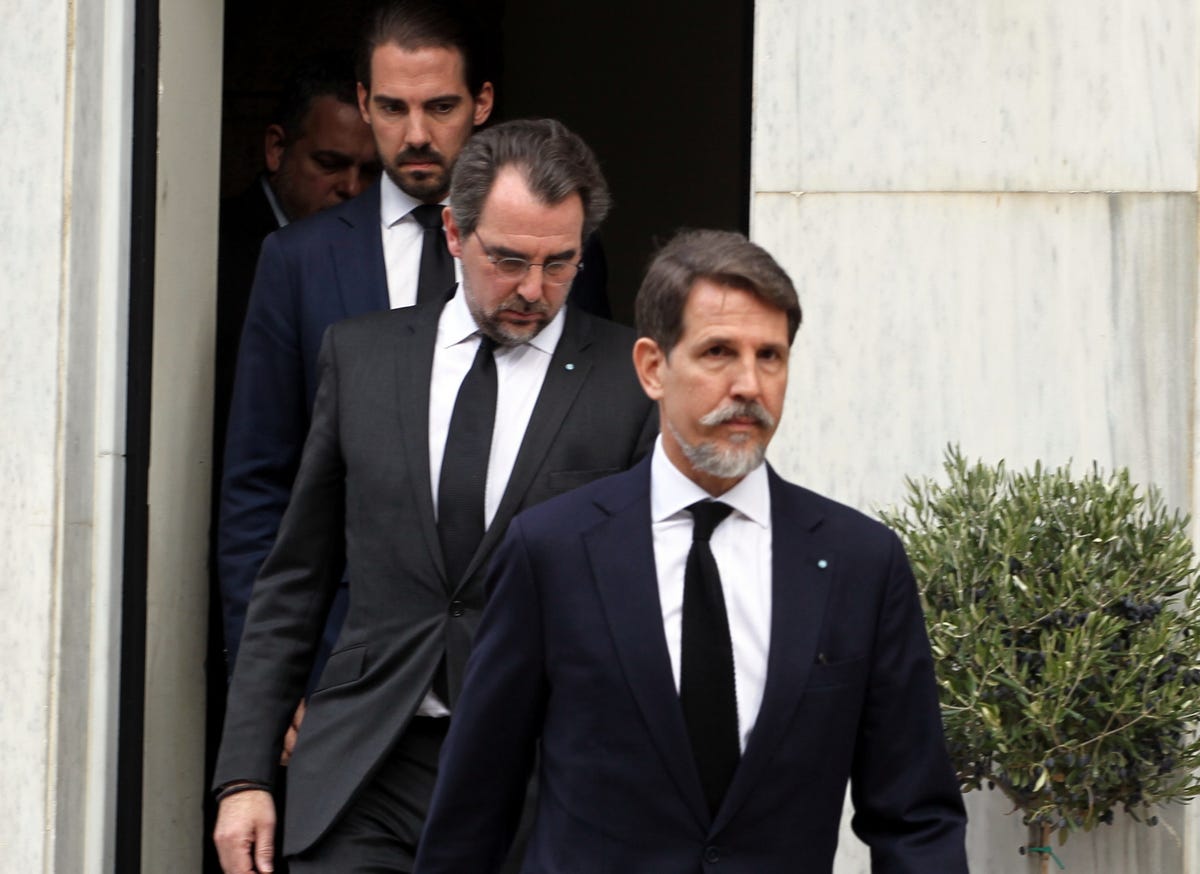 hijos de constantino de grecia