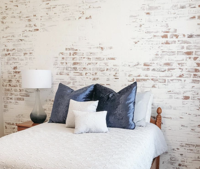 How To Diy A Brick Wall - How To Do Faux Brick Wall