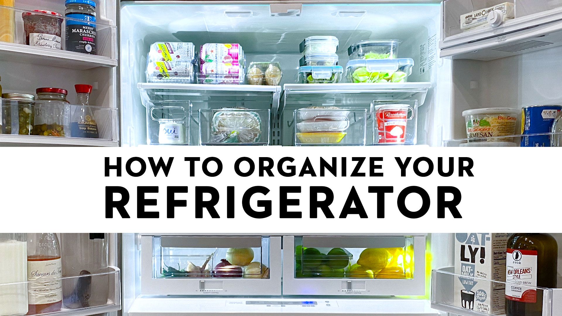 top freezer refrigerator organization