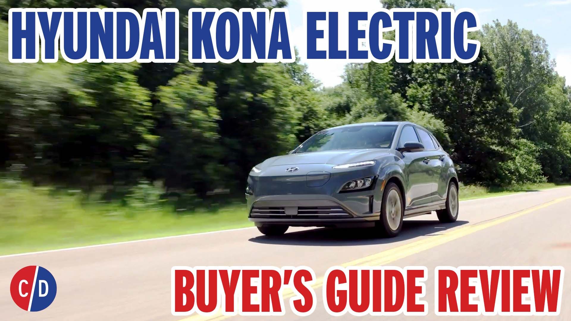 Hyundai kona electric on sale car and driver