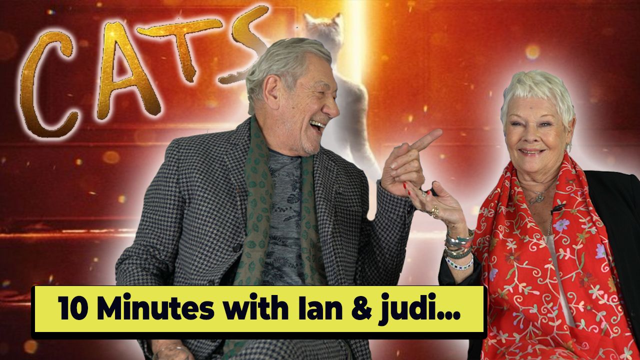 Ian McKellen Judi Dench talk Cats