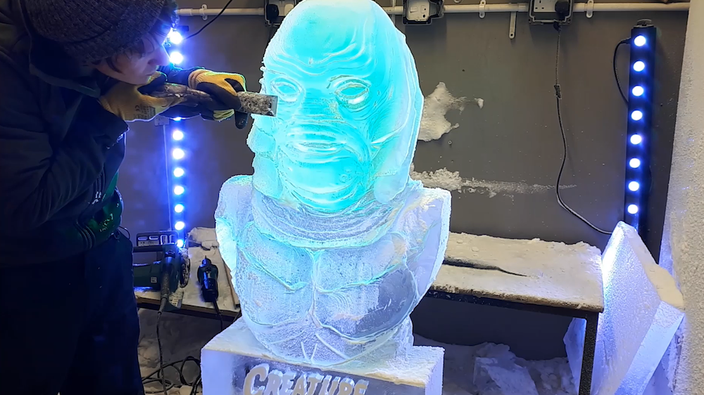 preview for This Ice Sculptor Makes the Most Incredible Works of Frozen Art