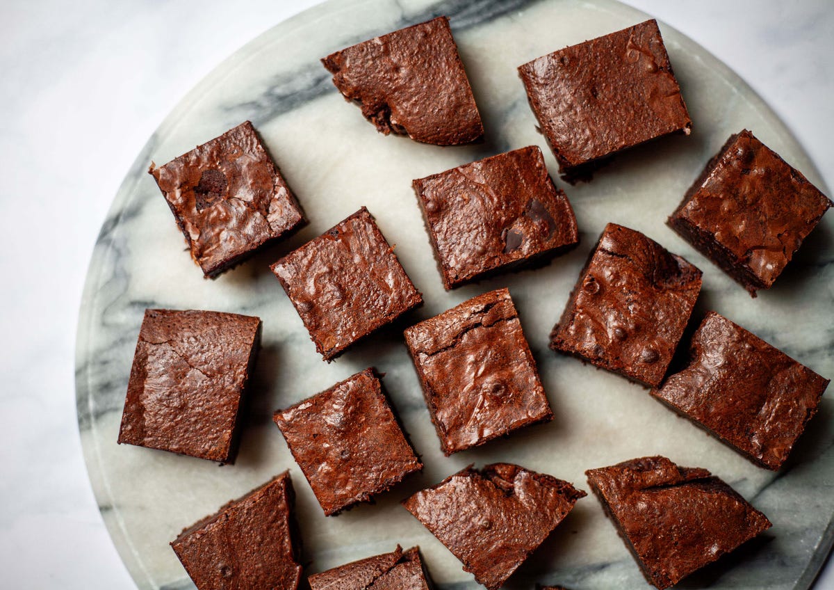 brownies en la freidora de aire
