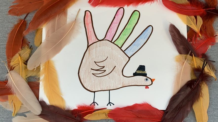 preview for How to Make a Hand Turkey
