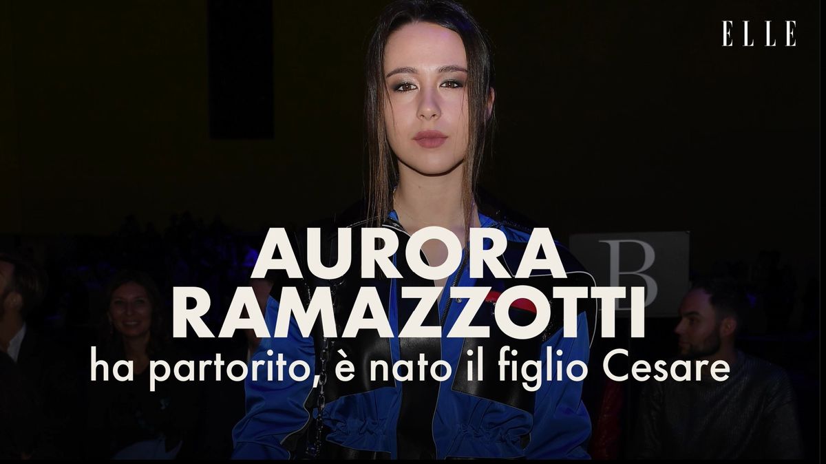 preview for Aurora Ramazzotti ha partorito, è nato il figlio Cesare
